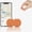 Orange 2Pcs, variant on Mini GPS Tracker for Vehicles, Portable Wireless Item Locator, Real Time Tracking Device for Keys, Bags, Pets