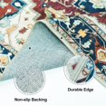 thumbnail image 3 of sasyxdc Washable Runner Rug 2x3 - Hallway Runner Rug Kitchen Rugs and Mats Non Skid Washable Waterproof Carpet Runner for Living Room Bedroom Bathroom (Beige/Yellow  2X3) dyu, 3 of 6