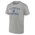 thumbnail image 2 of Men's  Heather Gray LA Clippers Victory Arch T-Shirt, 2 of 3
