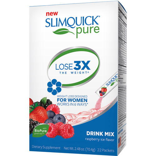 Slimquick Raspberry Ketone Drink Mix, 22 count, 2.48 oz