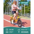GOTRAX NEPHELE 16" Electric Bike for Adults, 350W/36V/ 15.5Mph & 25Mile