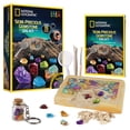 thumbnail image 1 of Kit de excavación de piedras preciosas de National Geographic con 15 gemas para niños, 1 of 6