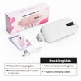 thumbnail image 2 of Cordless Heating Pad for Period , 5 Heat Setting, Gifts for Girlfriend Mom Wife Women, White, 2 of 9