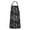 Black White Gothic, variant on Black White Gothic Sun Moon Pattern Apron-Garden Aprons for Women with Pockets-Cotton Linen Waterproof Kitchen Cooking Gardening Aprons Adjustable for Kitchen,Cooking,BBQ and Salon 33x27 Inch
