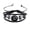 Letter D, variant on PAURO Initial Bracelet for Men Women Couples Adjustable Braided Black Letter A-Z Name Stainless Steel Personalized Statement Simple Jewelry Black Letter X