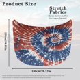 thumbnail image 6 of HUIACONG Patriotic Tie Dye 250th Anniversary Car Hood Cover, 39.37"x59.05" Universal Fit Washable Dustproof Car Front Hood Protector Auto Exterior Decor Accessory for Most Sedans, 6 of 7