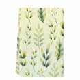 thumbnail image 2 of Sage Green Leaves Kitchen Towels Set of 1, Summer Botanical Farmhouse Leaf Absorbent Dish Towels for Kitchen, Microfiber Hand Towel, Quick Drying Tea Towel for Cleaning Decorative Dishcloths, 2 of 7