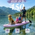 thumbnail image 3 of Waleaf 11‘ Inflatable Stand Up Paddle Board with Premium SUP Paddle Board Accessories & Carry Bag,Paddle,Pump,Leash,Wide Stable Design,Non-Slip Deck,Surf Control for Adults & Youth, 3 of 7