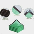thumbnail image 7 of Blueek Outdoor Sun Shade Sail, UV Blocking Canopy for Pool, Patio & Garden, Breathable HDPE Fabric with Stainless Steel Grommets, 95% Sun Protection​(Green,6.5x6.5ft), 7 of 7