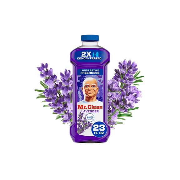 Mr. Clean All-Purpose 2X Cleaner Lavender Multi-Surface Cleaner 23 fl oz - 1 Pack bottle