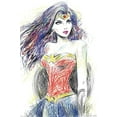 thumbnail image 1 of DC Comics Wonder Woman - Sketch Wall Poster, 22.375" x 34", 1 of 4