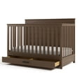 thumbnail image 5 of Graco Tristan Convertible Baby Crib with Drawer, Hazelnut, 5 of 12