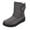 Grey, variant on Rain Snow Boots for Women Wide Width For Women Warm Bootie Snow Outdoor Boots Winter Boots Girls Shoes Short women's boots