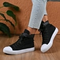 thumbnail image 5 of YLYL Sneakers for Women High Top Lace up Non Slip Lightweight Fashion Casual Walking Tennis Shoes, 5 of 9