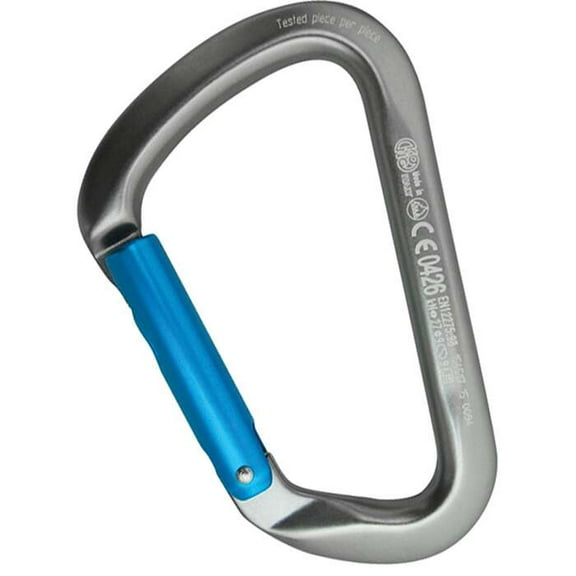 Kong Kong Big D Carabiners - Heavy-Duty Multiuse Anodized Carabiners for Outdoor Adventures