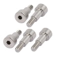 thumbnail image 1 of Unique Bargains 5pcs 304 Stainless Steel Hex Socket Shoulder Bolt 8mm Shoulder Dia 12mm Shoulder Length M6 Thread, 1 of 3