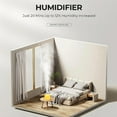 thumbnail image 6 of Mouliraty Bedroom Humidifier 500ml Water Tank - Humidifier Suitable For Family Bedrooms And Baby Rooms - Three-speed Adjustables, 6 of 8