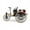Black, variant on 1Pc 1:12 1886 Vintage Classic Car No.1 Alloy Car Model Simulation Tricycle Pull Back Toy For Children Gift Collection