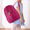 thumbnail image 3 of Bolsa de ballet para niños, bolsa de ballet bordada para niñas, mochila de ballet diseñada para precisión, 3 of 14