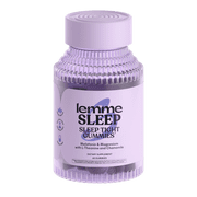 (2 pack) Lemme Sleep Gummies with 5mg Melatonin, Elderberry, Magnesium, L-Theanine, Chamomile and Lavender, Drug-Free Nighttime Sleep Aid, Vegan, Gluten Free, Gelatin Free, Non GMO, Berry Flavored, 60 Count