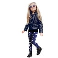 thumbnail image 5 of Girls Pants Printed Plus Clothing Slim Baby Children Sweet Autumn Leggings Clothes Trousers Kids Yoga Pants Size 6-7 Y, 5 of 5