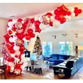 thumbnail image 4 of Qianli Kit Arche Guirlande de Ballons de Noël 142 Pcs avec Ballons Bonbons Rouges et Blancs Boîte Cadeau Ballons Étoiles Rouges pour Décorations de Fête de Noël, 4 of 5