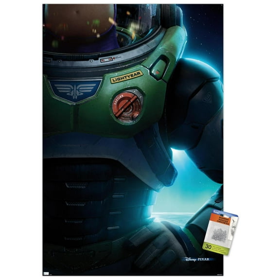 Disney Pixar Lightyear - Suit One Sheet Wall Poster with Pushpins, 22.375" x 34"
