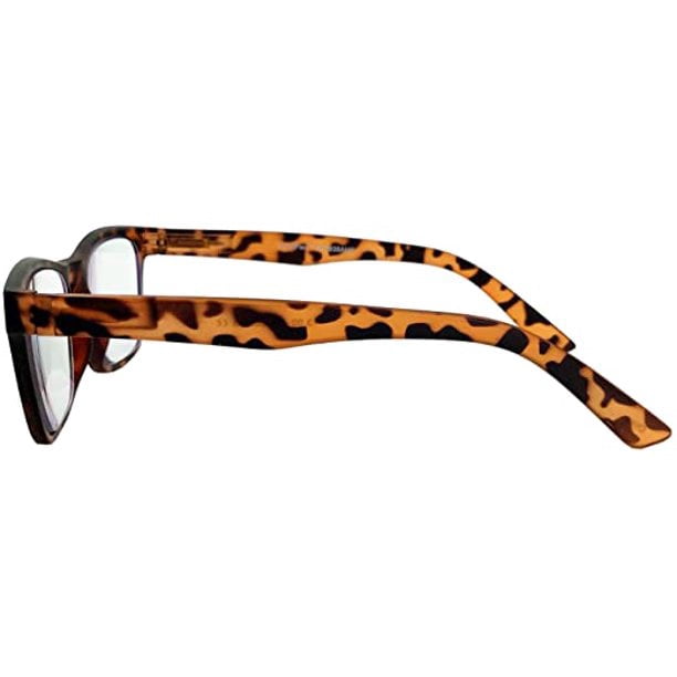 GRINDERPUNCH 2 Pack Reading Glasses Men Women Blue light Blocking Computer Readers Retro Fashion Eyeglasses - 2 Pack Tortoise, 2.00
