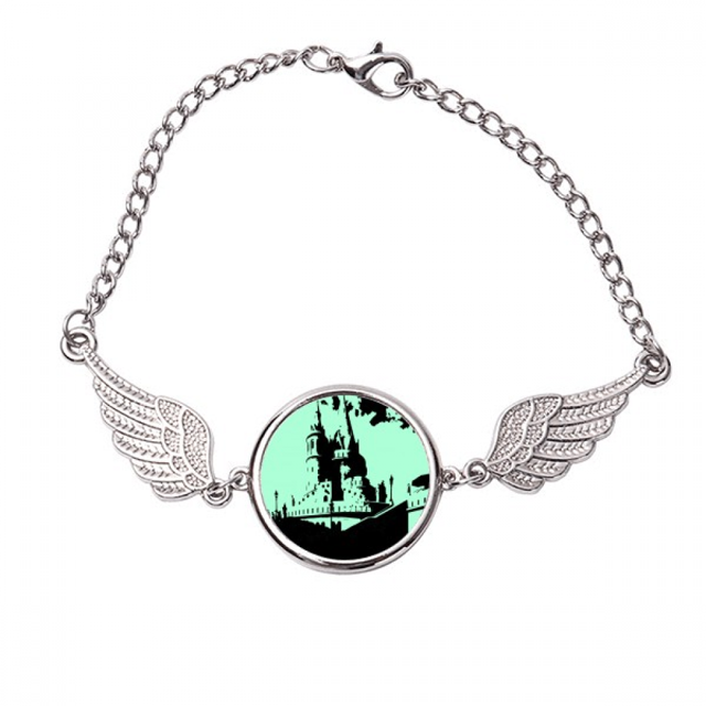 Fort Buda, Hungría Pulsera pulsera pulsera alas de ángel pulsera