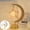 ZZ A, variant on Zhi Assorted Shape Light with Rope Moon Stand, Great for Home and Event Decor, Stylish Light for Table and Accents