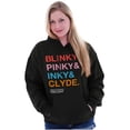 thumbnail image 4 of PACMAN Ghosts Blinky Pinky Inky Clyde Hoodie Sweatshirt Women Men Brisco Brands S, 4 of 6