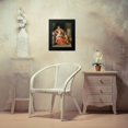 thumbnail image 4 of Reni, Guido 12x14 Black Modern Framed Museum Art Print Titled - Virgin and Child with Saint John the Baptist, 4 of 5