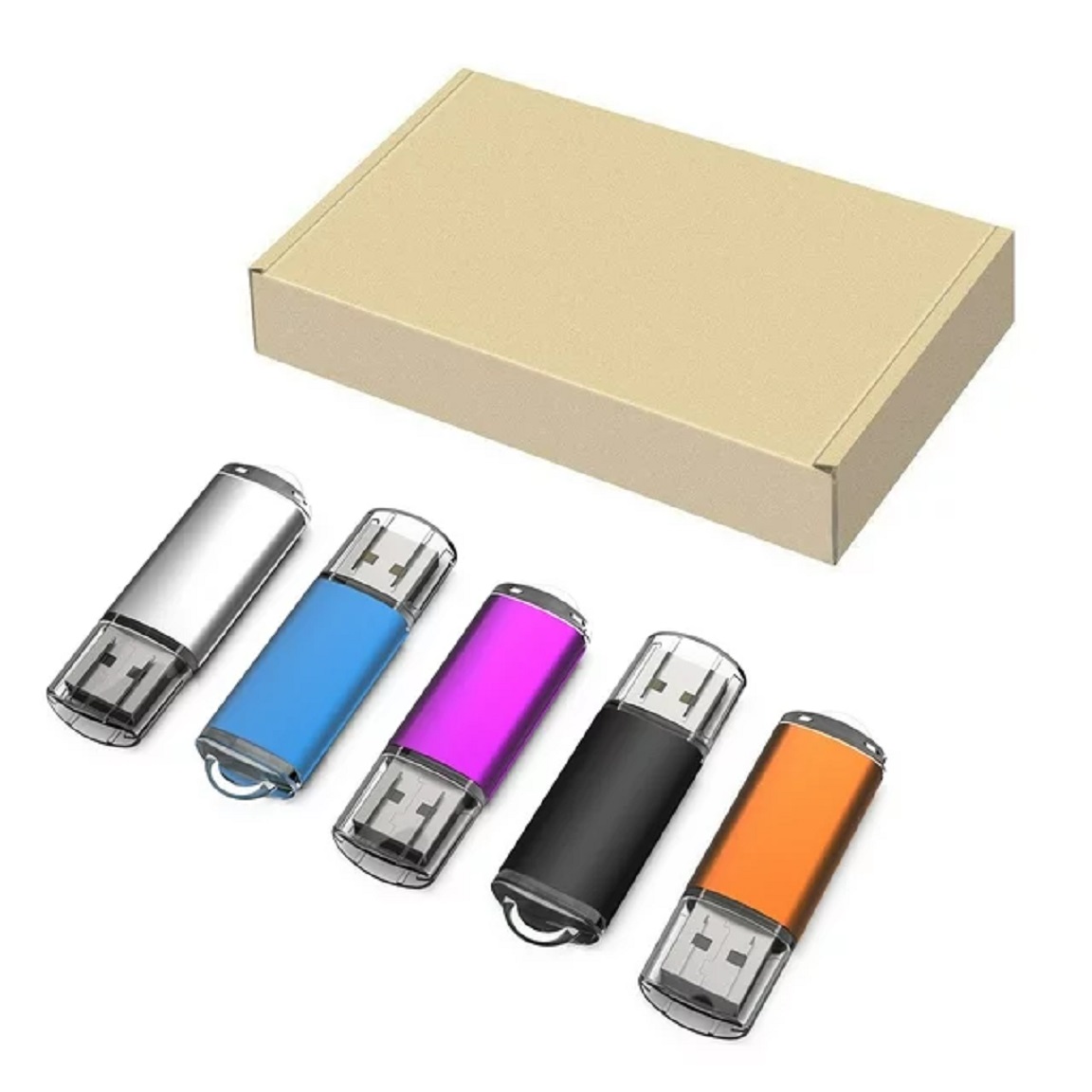 Kootion 5-Pack 32GB USB 2.0 Flash Drives, Mixed Colors photo 3