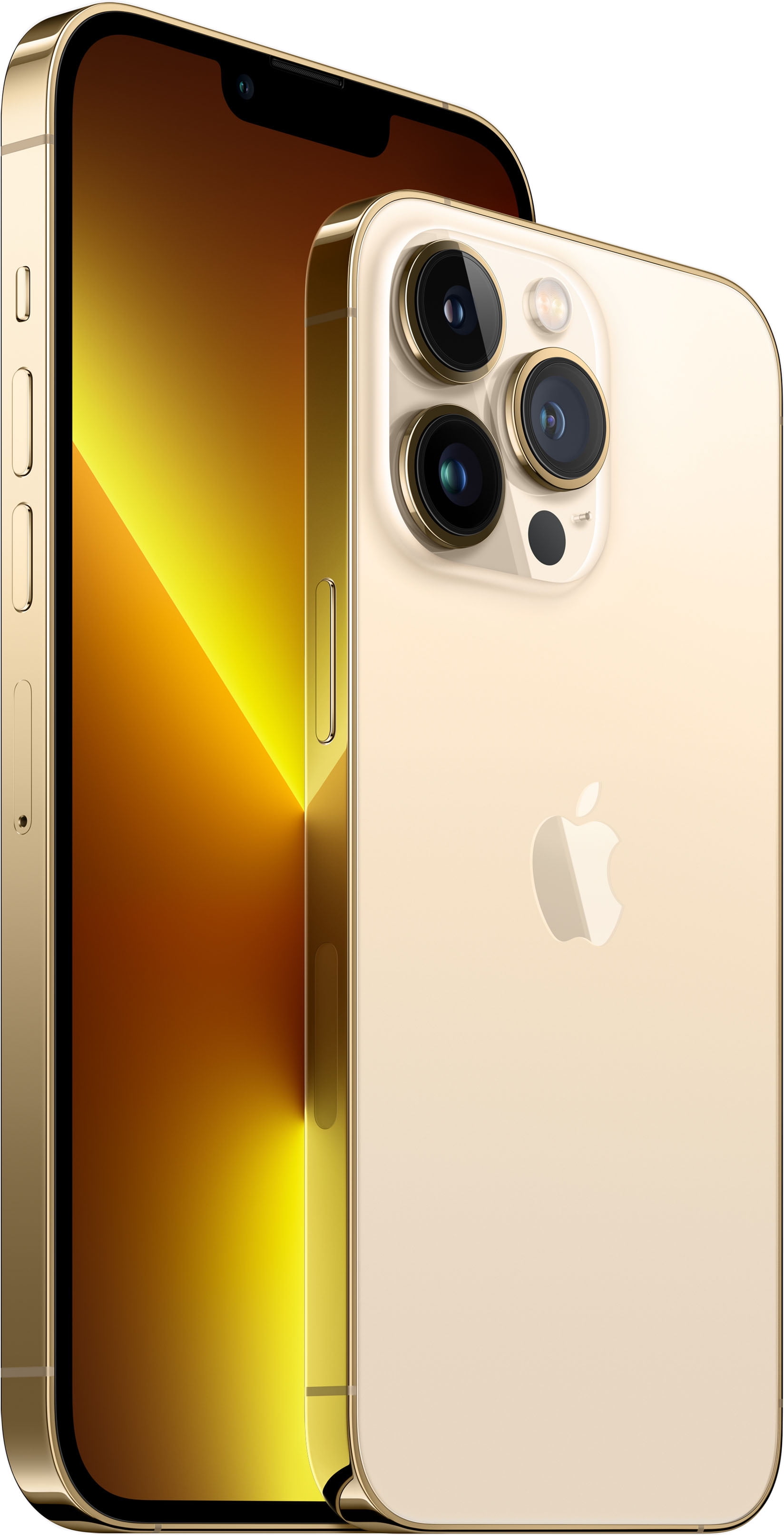 Apple iPhone 13 Pro Max, 128GB, Gold - Unlocked (Renewed)