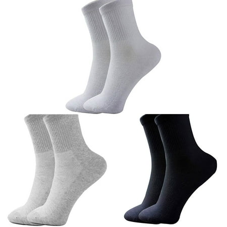 

Farfi 1 Pair Men s Summer Mesh Soft Cotton Blend Socks Athletic Sport Gym Casual Socks