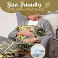 thumbnail image 3 of 50th Anniversary Blanket, 50th Wedding for Wife, Husband, Hubby, Wiffy, Couple, Parents, Grandparents, Golden Wedding, Valentine’s Gifts, Birthday Gifts, Soft Throw Blanket 50"x65", 3 of 5