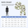 thumbnail image 2 of Mens Pajamas Set, funny Asparagus pattern Button Down Long Sleeve Loungewear Sleepwear Pjs sets for Men, 2 of 5