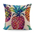 thumbnail image 2 of YINGXI Decorative Pillow Cover with Summer Tropical Fresh Fruit Pattern 20x20in, 2 of 6