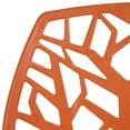 thumbnail image 5 of Modern Dining Chair - Lightweight Plastic Indoor Outdoor Seat - Stackable Design, 5 of 8