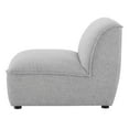 thumbnail image 3 of Sofa Middle Chair, Fabric, Light Grey Gray, Modern Contemporary Urban Design, Living Lounge Room Hotel Lobby Hospitality, 3 of 8