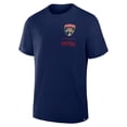 thumbnail image 4 of Men's Fanatics Navy Florida Panthers Crash The Net Legacy T-Shirt, 4 of 5