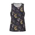 thumbnail image 4 of Xecao Snake Sleep Men's Tank Top Workout Quick Dry Sleeveless Gym Jogging Muscle Shirts Summer Swim Beach Tops, 4 of 9