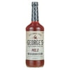 George's Mild Craft Bloody Mary Mix, All Natural, Gluten Free, Real Premium Ingredients, 32 fl oz