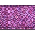 thumbnail image 1 of Ahgly Company Indoor Rectangle Oriental Purple Traditional Area Rugs, 8' x 12', 1 of 4