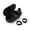 Black, variant on BotaniNest 8pc Silicone Earbud Cover Tips Replacement Ear Gels Buds for Samsung Galaxy Buds
