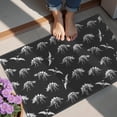 thumbnail image 4 of Black Cartoon Dinosaurs Fossils Pattern Door Rugs,Washable Non Slip Door Mats Indoor,Decorative Door Mats,Entry Mat Indoor for Entrance,Bedroom,Kitchen,Bathroom,20"x32", 4 of 6