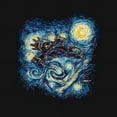 thumbnail image 4 of TeeFury Men’s Graphic T-shirt Starry Flight - TV Show | Sci - Fi| Black | 4XL, 4 of 6