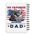 thumbnail image 2 of My Favorite Manx Calls Me Dad. Happy Father's Day Spiral Bound Journal Cat Lover Kitten Owner Gifts 5x7in Spiral Notebook - 00005, 2 of 5