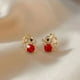 thumbnail image 5 of Sonducket Pendientes pequeños de diamantes frescos para mujer, pendientes bonitos de plata de ley 925 con forma de ratoncito Ropa, zapatos y accesorios Miscelánea, 5 of 6
