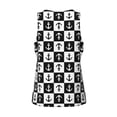 thumbnail image 5 of Easygdp Nautical Anchors1 Men's Tank Top, Sleeveless Muscle T Shirts, Breathable, Quick-Dry, Loose for Gym, Running, Fitness - XX-Large, 5 of 9